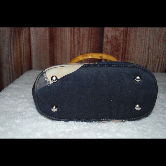 Vintage Marilyn Monroe Handbag w/Bamboo Handles - Picture 6 of 11